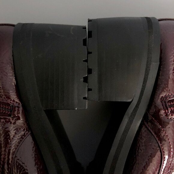 Like New Women's Topshop Burgundy Boots (mismatched size!) - Picture 10 of 10